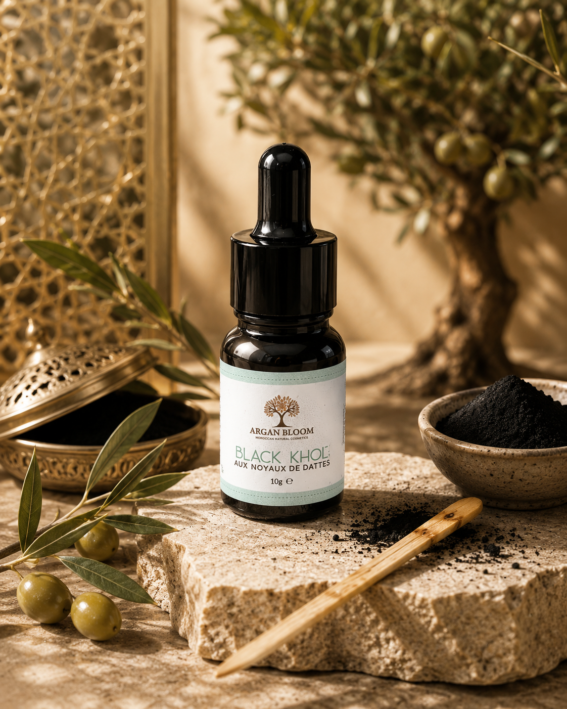 Khol Beldi eyeliner traditionnel marocain naturel 10 g