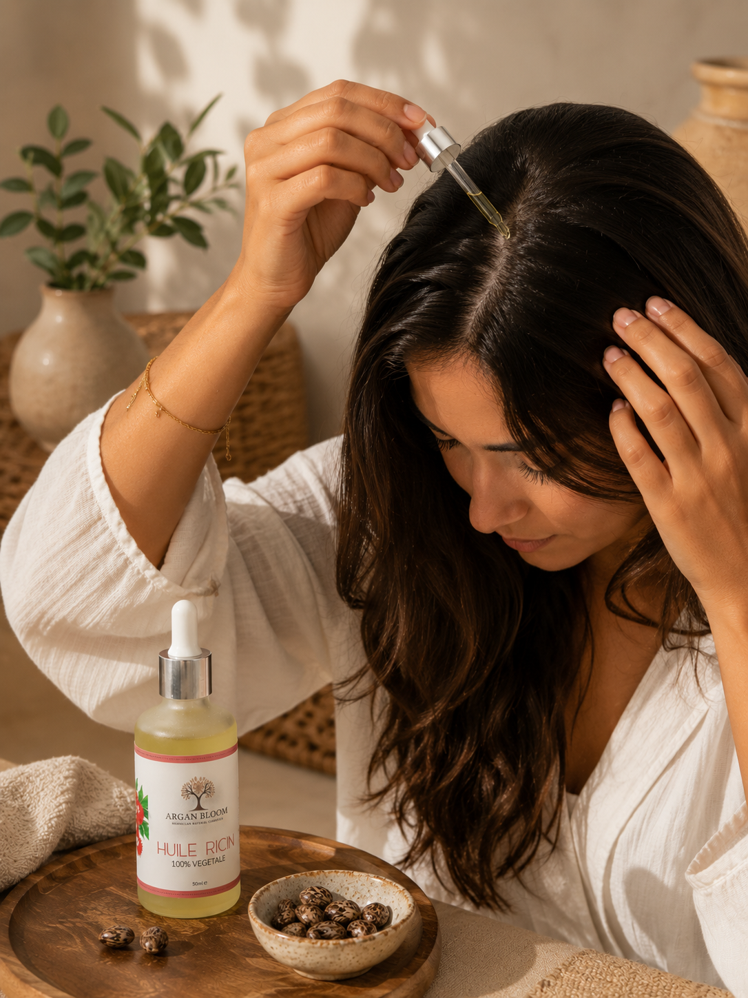 Nourishing Castor Oil for Hair and Eyelashes 50 ml