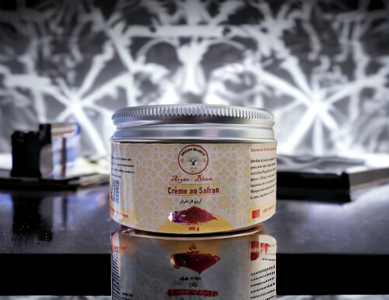 Crème Hydratante au Safran Pur - Pour une Peau Lumineuse et Revitalisée