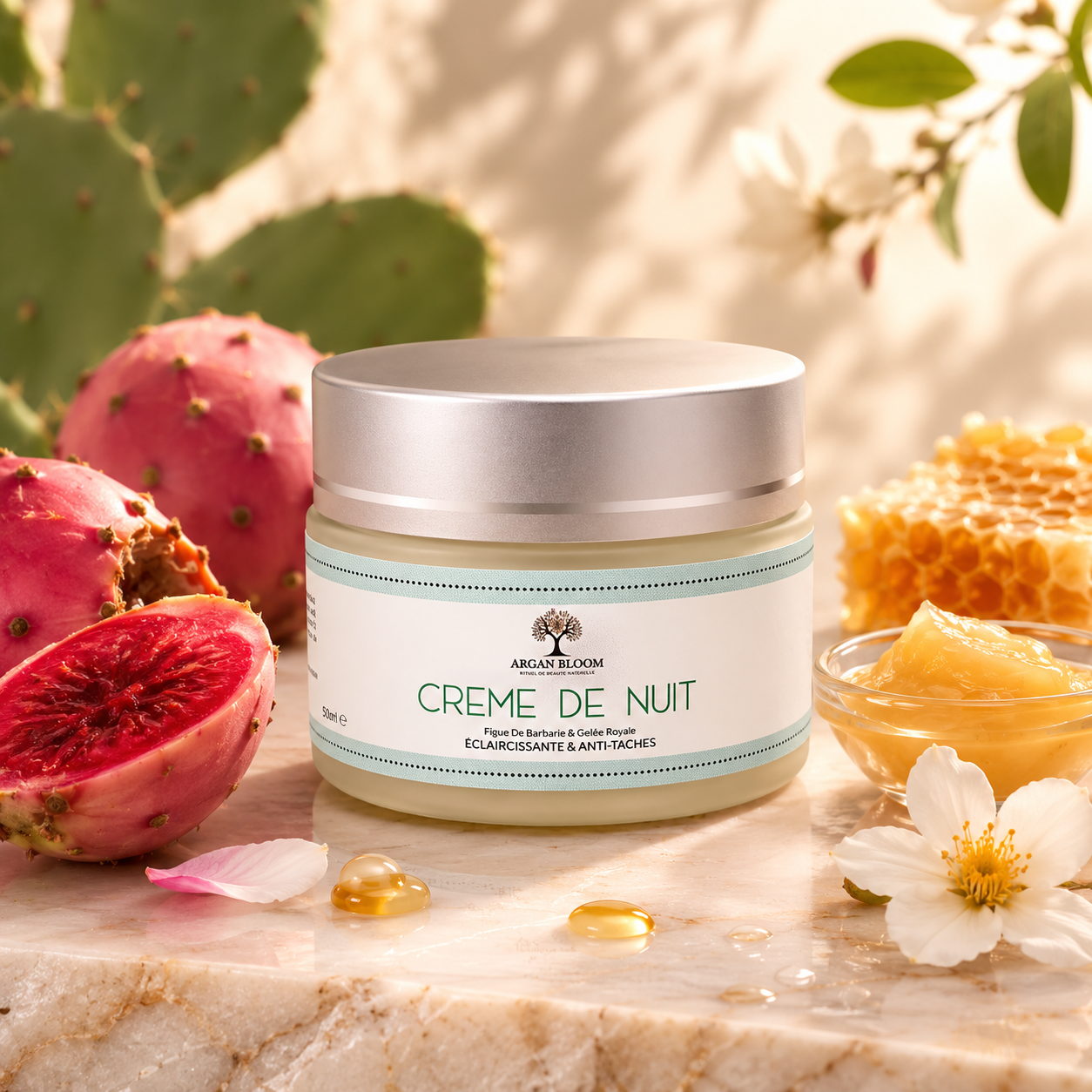 Crème de nuit 50 ml régénérante et nourrissante