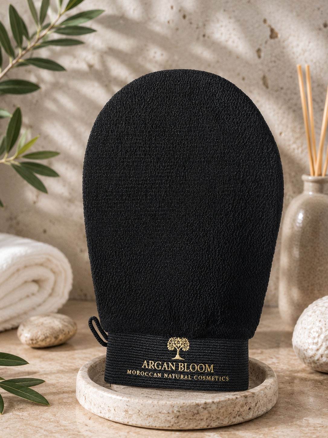 Gant exfoliant Kessa traditionnel pour hammam
