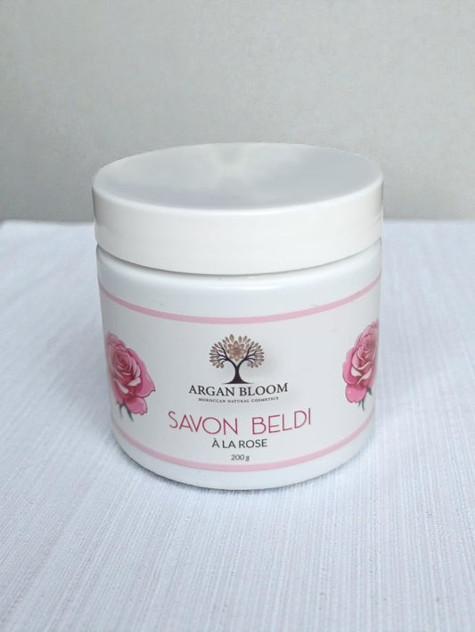 Savon Beldi à la rose 200 g